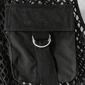 Chaleco de Malla Personalizado 100% Poliéster, Estilo Urbano, Moderno, con Múltiples Bolsillos para Hombre - Product Image 4