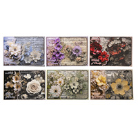 30 teile/paket Flower Melody Series Musik Thema Handbuch Dekoration