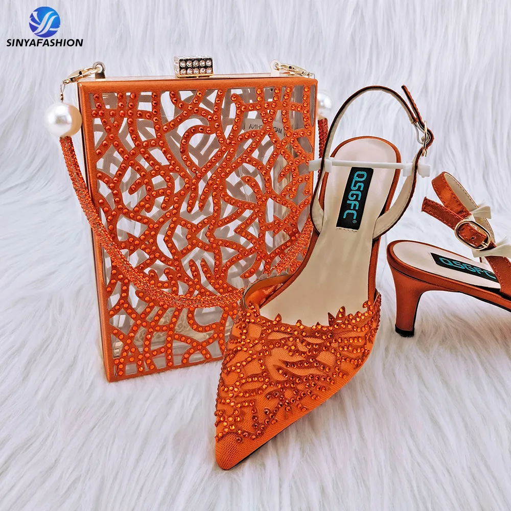 womens orange shoes