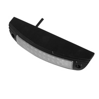 Feux de remorque LED 12V à boîtier noir, éclairage intérieur de plafond, feux de stationnement pour remorque, LED 12 pouces, boîtier noir, camping, IP68
