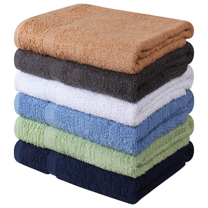 Usine en gros draps <span class=keywords><strong>de</strong></span> <span class=keywords><strong>bain</strong></span> personnalisés serviettes extra large hôtel <span class=keywords><strong>de</strong></span> luxe serviettes en coton pour le <span class=keywords><strong>bain</strong></span> 100% coton blanc serviettes <span class=keywords><strong>de</strong></span> visage logo - Product Image 1