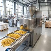 Nouvelle machine automatique numérique électrique à haute efficacité pour la fabrication de pâtes, de macaronis, de nouilles creuses et d'extrusion de spaghetti