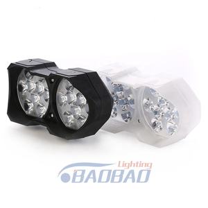 <span class=keywords><strong>Baobao</strong></span> Fabricante BB025 Faros Delanteros de 18 Luces LED, Faro de Luz Redonda para Motos, Faro Delantero para Motocicleta - Product Image 5