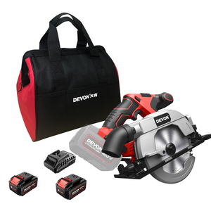 Máy Cưa Tròn Bằng Gỗ Công Nghiệp Không Dây Không Chổi Than DEVON Lithium-Ion 20V Có Thể Sạc Lại - Product Image 1