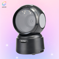 Lecteur de codes-barres directionnel 2D AIXW, lecteur de codes-barres filaire 2D de bureau, nouveau modèle 2026, USB RS232 pour système de point de vente en supermarché