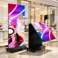 Écran LED vertical pliable haute définition couleur pleine pour affichage publicitaire en magasin P1.25 P1.86 P2 P2.5