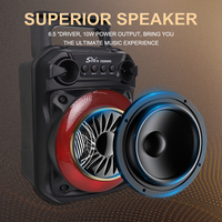 nouveau Mini haut-parleur de haute qualité BT Audio élégant Portable Blue Tooth TWS colonne musique Center Subwoofer basse