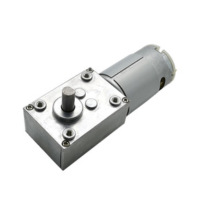 Moteur réducteur à engrenages sans fin 555 DC 40GZ555, moteur à engrenages métalliques pour tables élévatrices automatiques et étendoirs à linge électroniques - Product Image 3