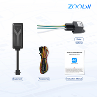 Mini Relé Automotriz de 12V 40A de 4 Pines con Soporte de Plástico, Protección Anti-Golpes, SPST NO para Uso en Automóviles, Rastreo GSM/GPS