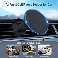 Accessoires de voiture, support magnétique universel pour téléphone de voiture avec logo personnalisé, sortie d'air, support de téléphone réglable pour voiture pour iPhone 16 15 Pro Max