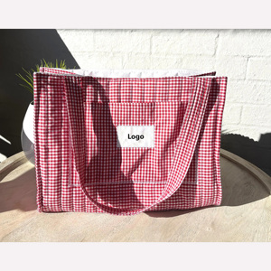LE PETIT RUISSEAU 2026 Bolsos de Mano de Gran Capacidad, Ecológicos, de Algodón, Personalizados, de Moda, al por Mayor, para Mujer - Product Image 1