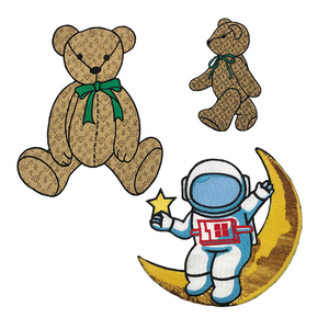 Parche de Tela con Diseño de Oso Grande para Reparar <span class=keywords><strong>Agujeros</strong></span> <span class=keywords><strong>en</strong></span> Chaquetas de Algodón y Plumíferos - Product Image 5