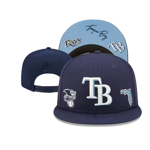 OEM pas cher personnalisé 6 panneau unisexe brodé Snapback casquettes tissu taille réglable plat Bill Hip Hop Snapback chapeau - Product Image 2