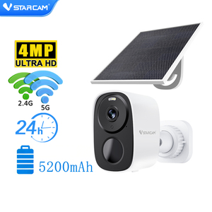 กล้องวงจรปิด Okam Pro รุ่น CB54Q ความละเอียด 4MP รองรับ <span class=keywords><strong>WIFI</strong></span> 2.4G&5G  ระบบโซลาร์เซลล์  สำหรับบ้านอัจฉริยะ  บันทึกภาพบน Cloud และ SD  พร้อมแบตเตอรี่ในตัว - Product Image 1