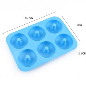 Moule à donuts en silicone antiadhésif à 6 cavités 2026 pour la cuisson – Outil de pâtisserie - Product Image 5