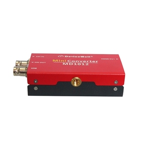 Devicewell MD1012 cho <span class=keywords><strong>HDMI</strong></span> để SDI chuyển đổi với 1080P/720P hỗ trợ Hợp kim nhôm cho phát thanh truyền hình phòng thu hội nghị - Product Image 1