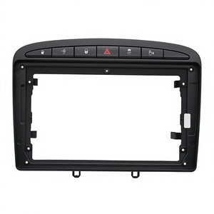 Kit d'adaptation audio pour autoradio 9 pouces, panneau de navigation, cadre DVD pour tableau de bord pour <span class=keywords><strong>PEUGEOT</strong></span> <span class=keywords><strong>308</strong></span> / 408 2007-2013 - Product Image 1