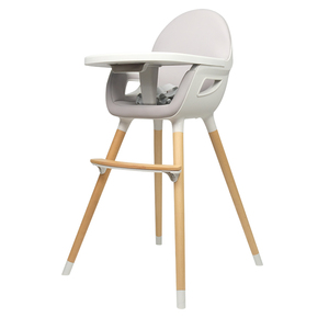 Chaise Haute Bébé Pliable de Qualité Supérieure en Plastique Moderne – Bleu, Rose, Marron – Siège Rehausseur pour Repas et Alimentation - Product Image 5