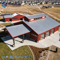 Instalación Rápida de Estructura de Acero Prefabricada para Gimnasio, Pabellón Deportivo Modular para Proyectos Comerciales y Escolares