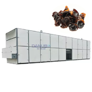 Black Rungus Mushroom Continuous Mesh Belt Dryer Black Rungus Mushroom Drying Production Line - Product Image 1