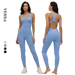 <span class=keywords><strong>Venka</strong></span> JS904 Mono deportivo para mujer, de tacto fresco, cintura alta, efecto levantamiento de glúteos, leggings ajustados, espalda cruzada, transpirable, de secado rápido, con diseño hueco - Product Image 1