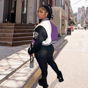 เสื้อแจ็คเก็ตวาร์ซิตี้ผู้หญิงแบบสั่งทำพิเศษ ปี 2026 แขนยาว กันลม เสื้อนอกสำหรับฤดูใบไม้ร่วง ปกคอพับได้ ทอเนื้อผ้าบางเบา - Product Image 3