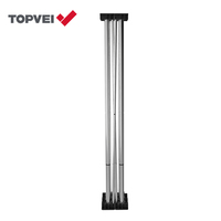 Support de table télescopique en acier inoxydable pour le travail du bois, table pliante d'extérieur pratique