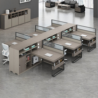 Bureau Bureau Bureau Personnel Bureau Simple Moderne Écran Station Casier Partition Employé Bureau D'ordinateur