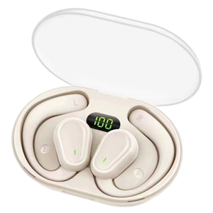 Audífonos Inalámbricos D88 TWS, Audífonos Deportivos de Oreja Abierta, Pantalla Digital, Sonido HIFI, Resistentes al Agua IPX4, Control Táctil, Gancho para la Oreja, AAC - Product Image 1