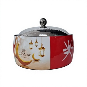 Olla Caliente para Servir Alimentos Hecha a Mano de Acero Inoxidable con Tapa Martillada, Forma Redonda, a Precio Competitivo - Product Image 1