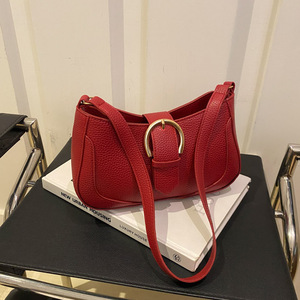2025 New Fashion Solid Color French <strong>Small</strong> Hand Bag French Texture Popular <strong>White</strong> Underarm <strong>Handbags</strong> for Outdoor Female - Product Image 5