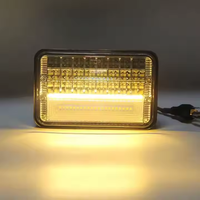 Feux de croisement et de route à LED avec œil d'ange Lampes LED automobiles pour camion 4X6 Véhicule d'ingénierie Feux de travail