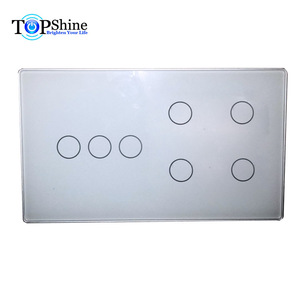 Topshine 147 mét modularized 7 gang thông minh Wifi cảm ứng chuyển đổi với cuộc sống thông minh ứng dụng điều khiển và làm việc với Google nhà - Product Image 4