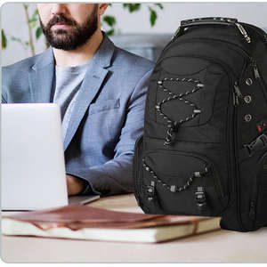 Mochila de Negocios Personalizada de Moda, Gran Capacidad, Anti-robo, para Exteriores, con Puerto USB, Principalmente Hecha de Oxford y PU, para Uso Escolar - Product Image 5