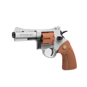 Pistola de juguete de bala blanda segura ZP5 revólver pistola de mano modelo de arma para niños adultos