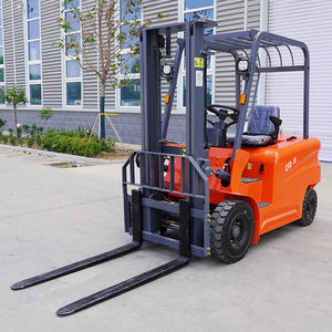 고품질 전동 지게차 리튬이온 48V 배터리 1년 보증 공장가 2톤 적재 용량 솔리드/공기압 타이어 - Product Image 1