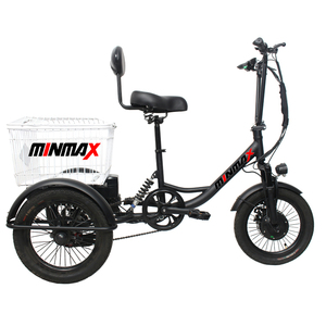 Tricycle à trois roues d'usine pour la livraison en supermarché, <span class=keywords><strong>vélo</strong></span> de 20 pouces, vente chaude, 3 roues pour adultes, personnes âgées, tricycles à roulettes - Product Image 2