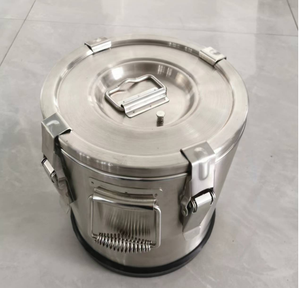 DFc0708  Contenant isotherme personnalisé en acier inoxydable de 6 L à double paroi avec rembourrage en mousse à l'intérieur - Product Image 6