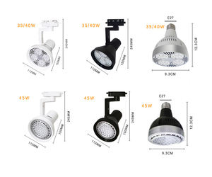 <span class=keywords><strong>Rail</strong></span> d'éclairage LED 35W 40W Par30 Spotlights <span class=keywords><strong>Plafond</strong></span> Pendentif <span class=keywords><strong>Rail</strong></span> Spot Luminaire Pour Magasin De Vêtements Boutique Maison - Product Image 3