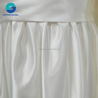 Robe de demoiselle d'honneur de luxe en satin pour petite fille, robe de cérémonie occidentale personnalisée pour enfant, robe de soirée formelle longue pour mariage