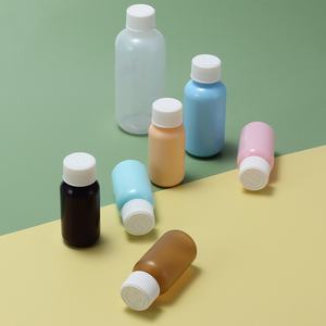 <span class=keywords><strong>Logo</strong></span> personalizzato materiale PE Packaging cosmetico 30ml profumo Shampoo crema bottiglie tappo a vite pompa spruzzatore colore personalizzato - Product Image 3