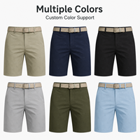 Shorts de golf pour hommes à imprimé feuille de sauge personnalisé, bas de pantalon extensibles à séchage rapide, OEM ODM, marque privée, approvisionnement en gros