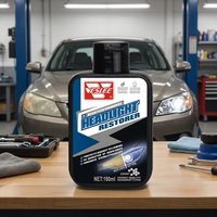 Kit de Restauration de Phares de Voiture : Élimination du Jaunissement, de l'Oxydation et des Rayures Fines