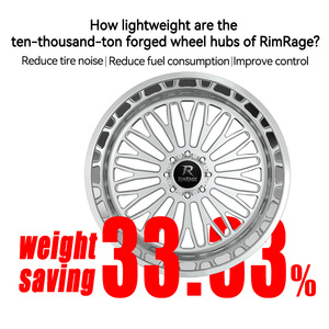 Rines <span class=keywords><strong>de</strong></span> Aleación Forjados JTX BOTANIC para Ram 2500 Tradesman 3500 Tradesman Power Wagon Rebel, Rines <span class=keywords><strong>de</strong></span> 20 22 24 26 Pulgadas, 8x165.1 8x170 - Product Image 2