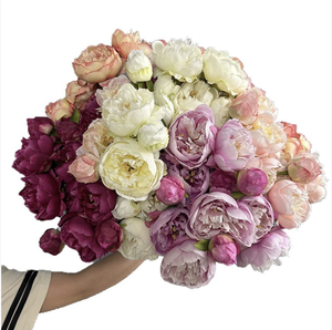 <span class=keywords><strong>Rose</strong></span> Artificiali in Seta Realistiche a Stelo Lungo con 2 Fiori, Fatte a Mano, per Decorazioni Casa, Matrimoni, Halloween e Natale - Product Image 5