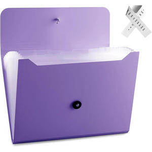תיקיית צבע רב שכבתית תיקיית אקורדיון 13 שכבות תיקיית מסמכים עמידה למים תיקיית ארגון מסמכים תיקיית 13 כיסים - Product Image 4