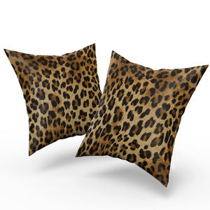 Housse de coussin léopard imprimé animal guépard housse de coussin douce décorative maison canapé canapé décor extérieur taie d'oreiller avant - Product Image 4