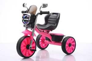 Tricycle pour enfants, vélo à 3 roues en plastique pour enfants de 2 à 7 <span class=keywords><strong>ans</strong></span>, garçons et filles, tout-petits, pédale - Product Image 3
