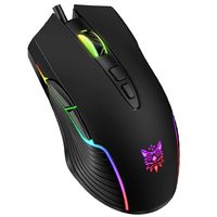 Ratón para Juegos ONIKUMA CW905, Ergonómico, con Iluminación, 6400 DPI, Óptico, USB, con Cable, para Computadora