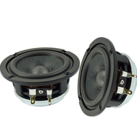 Haut-parleur de 3 pouces, haut-parleur de gamme moyenne 4 8 Ohm 15W Home cinéma haut-parleur de gamme complet haut-parleur HIFI cône de papier en laine